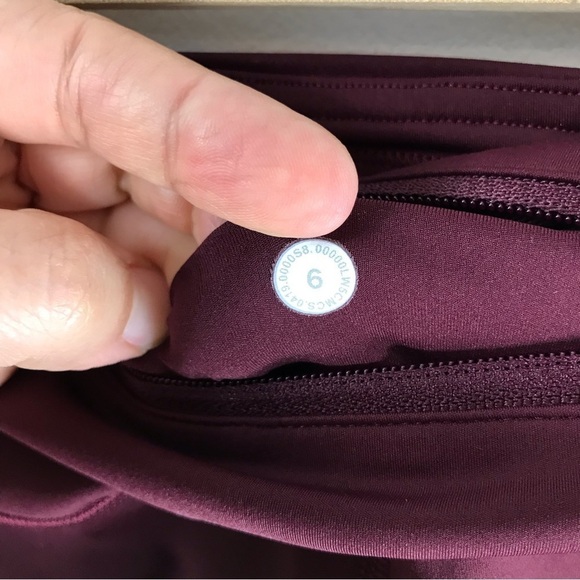 LULULEMON Speed Wunder Tight 28” Spark Size 6 - Picture 9 of 10